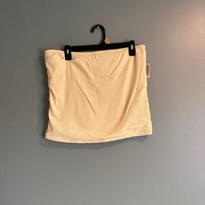Old Navy Ribbed Tube Top in Yellow